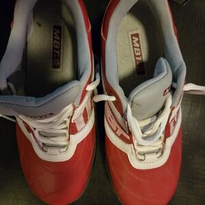 MBT Women's Vibrant Red and White Sneakers